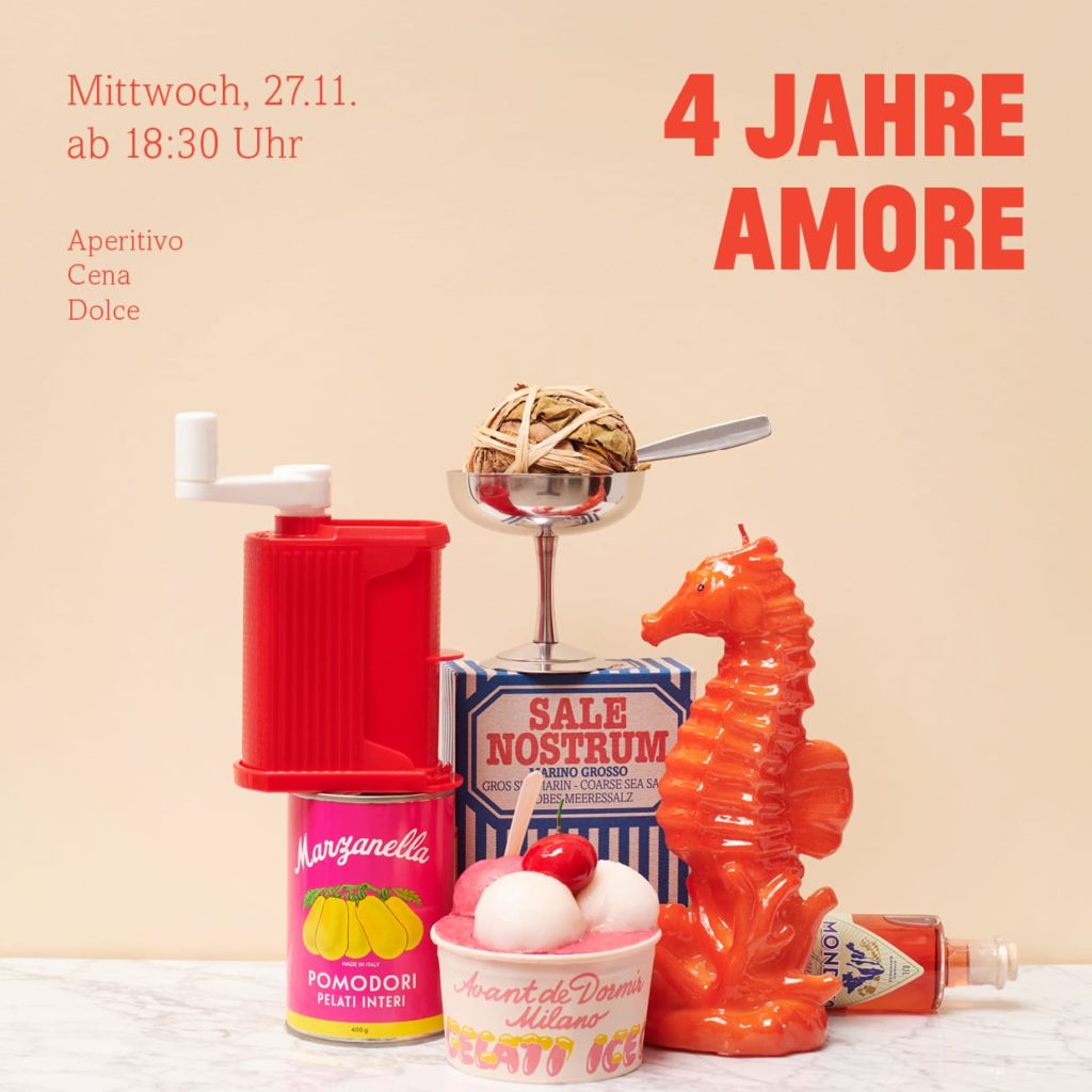 Celebrating 4 Years if Amore Berlin